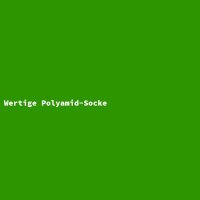 Wertige Polyamid-Socke