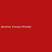 Adrettes Viscose-Pflaster