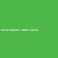 Hervorragender Gummi-Laptop